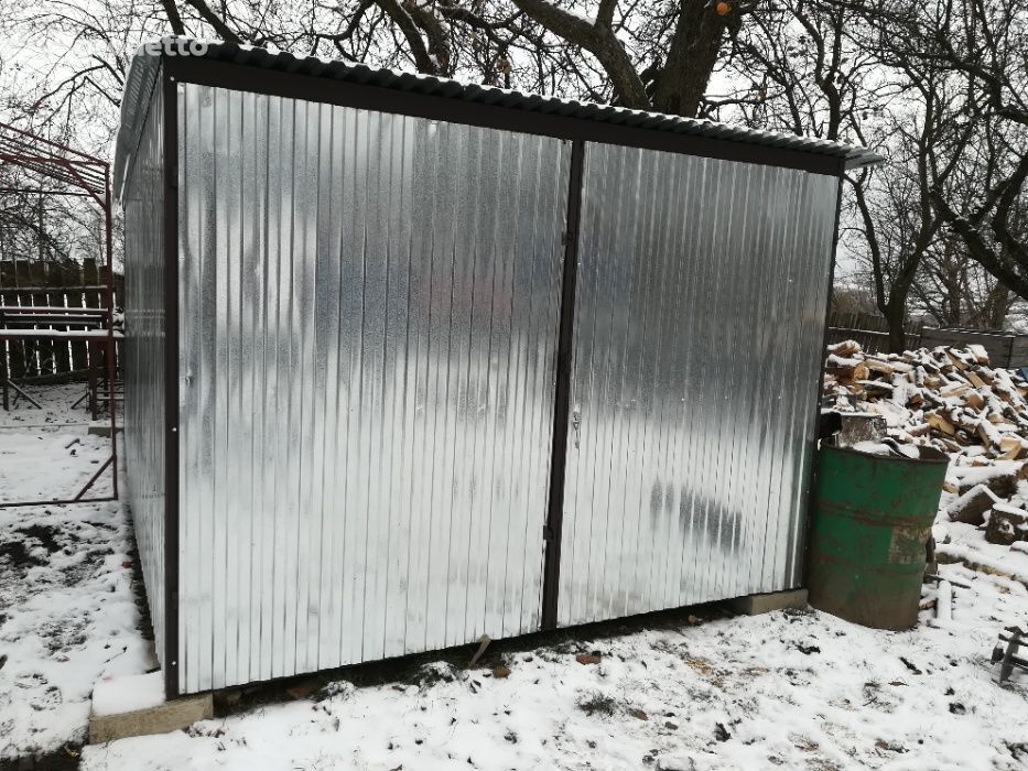 ny Schowek budowlany mobilny 3x5m Montaż Dostawa metalhangar