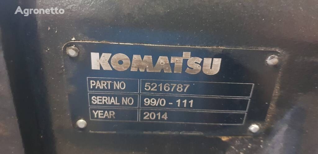 Komatsu 5216787 gearkasse til skovmaskine