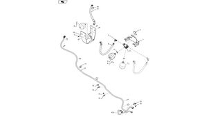 1.4l 87622941 hydraulikmotor til New Holland T6090 T6070 T7230 traktor på hjul