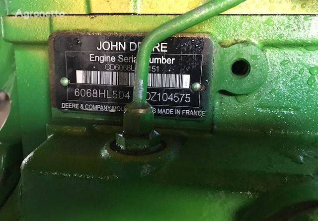 John Deere Powertech PVS motor til John Deere 6155r traktor på hjul