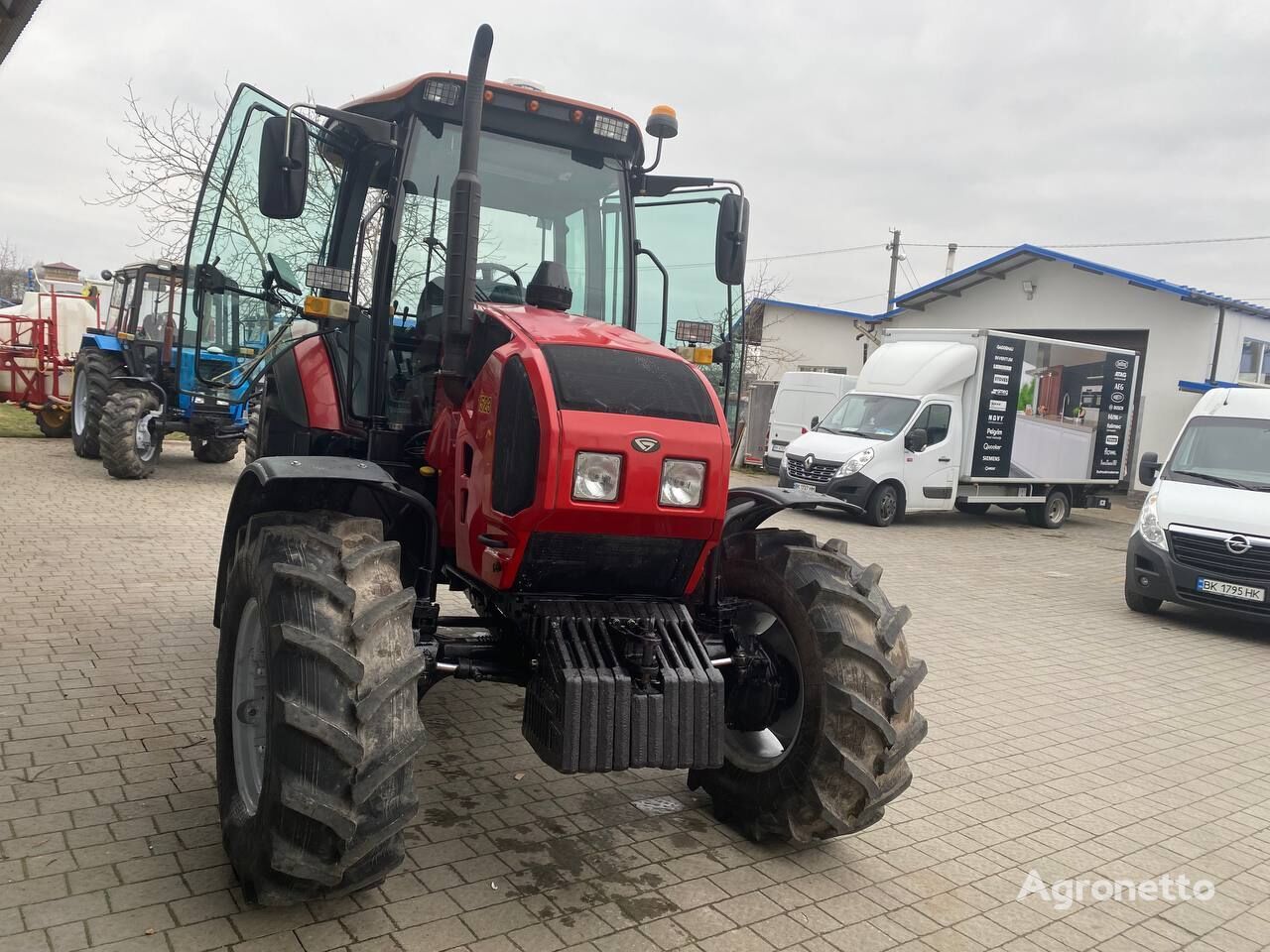 Belarus 1523 TRIMBLE  GFX-750 traktor på hjul