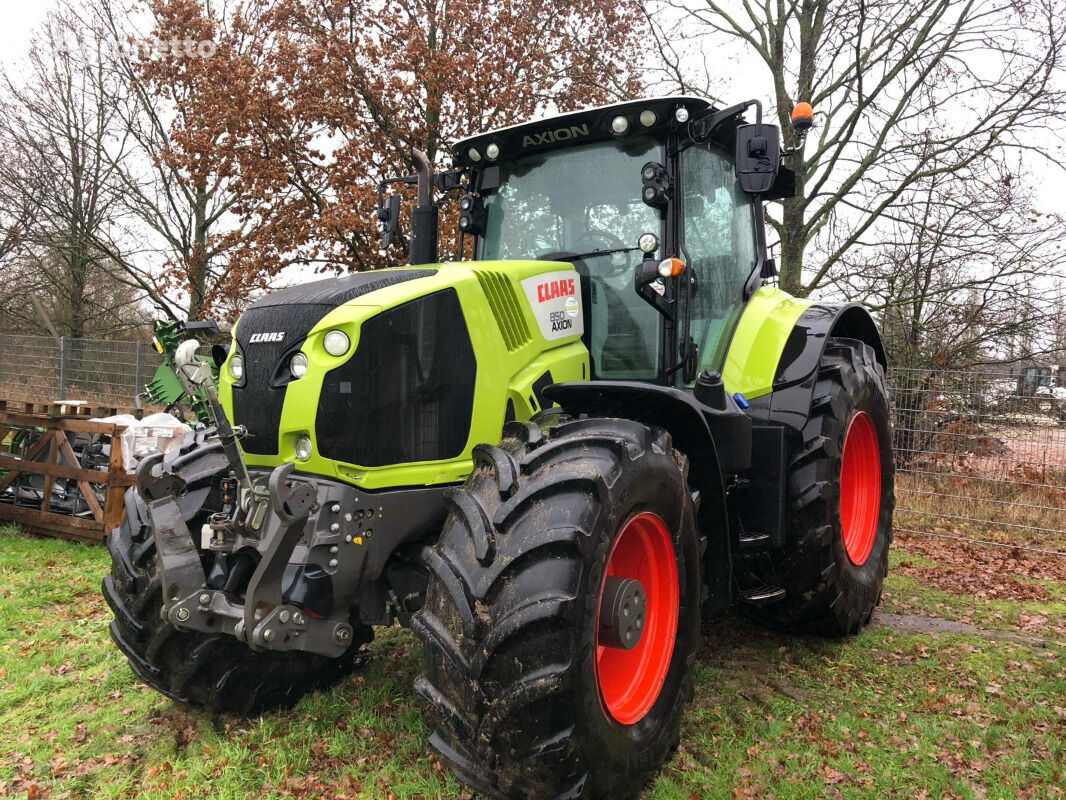 Claas Axion 850 C-Matic traktor på hjul