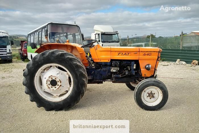 FIAT 640 | 3.5 diesel | 64 HP | 4 cylinder | farm traktor på hjul