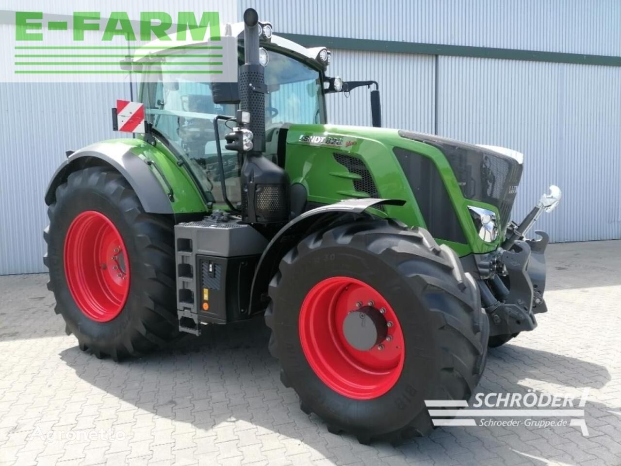 Fendt 828 s4 profi plus traktor på hjul