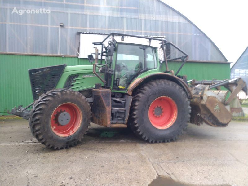 Fendt 939 Vario RüFa mit Forstfräse traktor på hjul