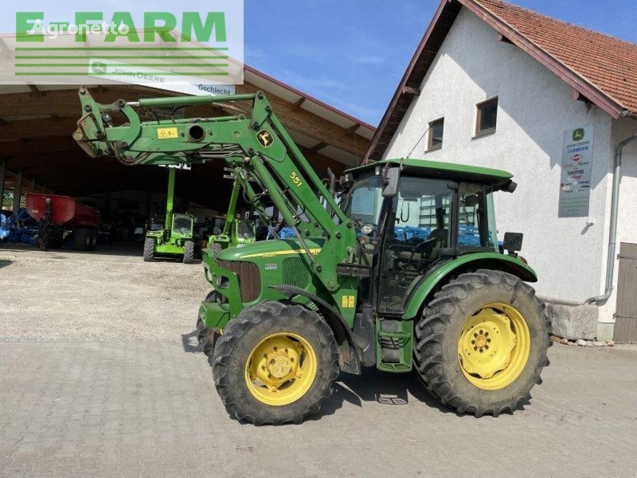 John Deere 5620 fl premium traktor på hjul