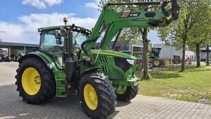 John Deere 6145R AQ 50Kmh, TLS, HCS met Frontlader traktor på hjul