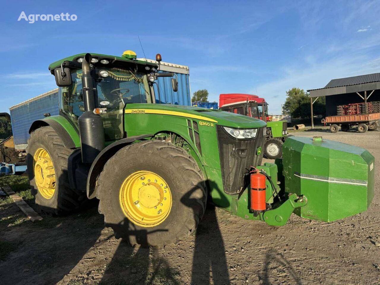 John Deere 8360 R traktor på hjul