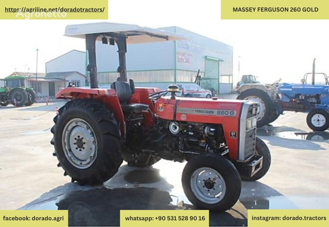 Massey Ferguson 260 traktor på hjul