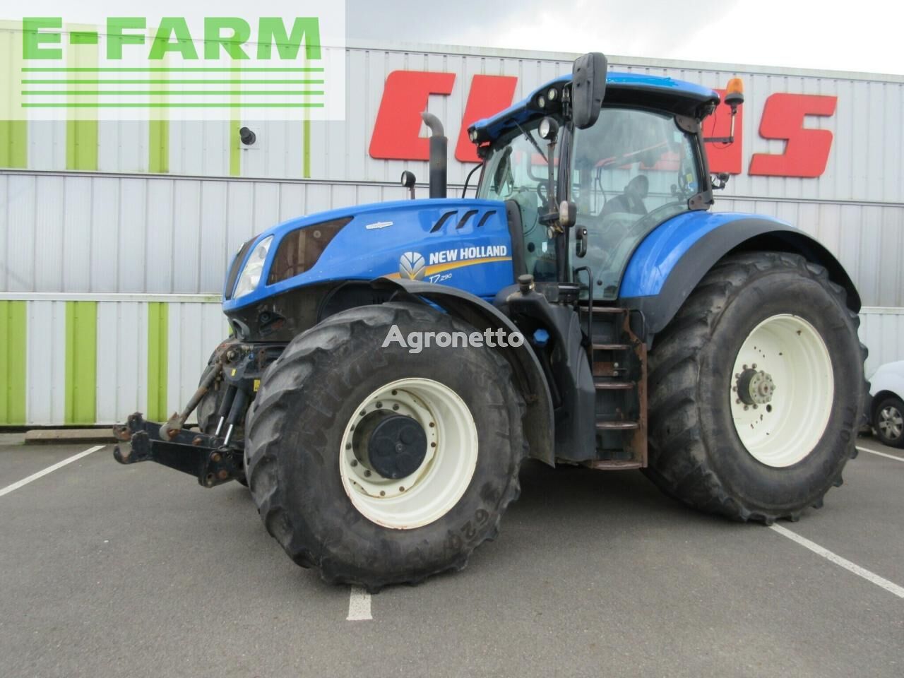New Holland t7.290 traktor på hjul