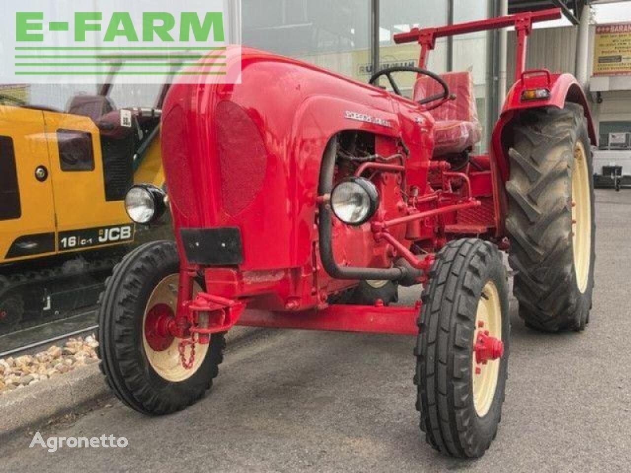 super diesel f329 traktor schlepper oldtimer traktor på hjul