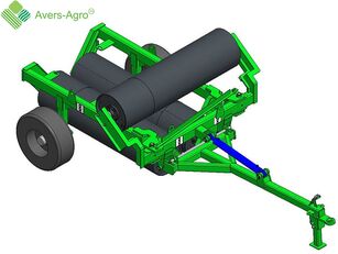 ny Avers-Agro Rink roller water filled smooth 6m diameter drums 530mm valse Landbrugsmaskine
